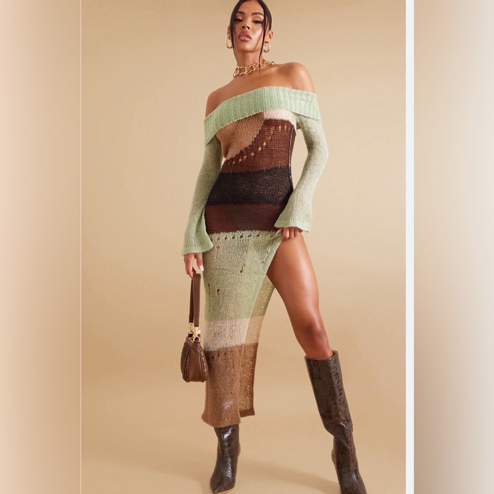 Brand new PRETTY LITTLE THINGS knit dress